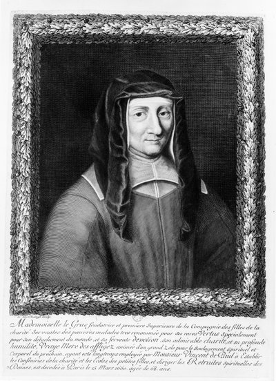 Portrait of Louise de Marillac by Gaspard Duchange